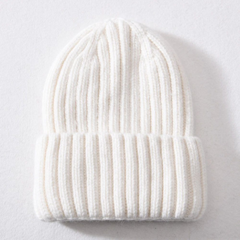 Winter Silk Satin-lined Knit Beanie