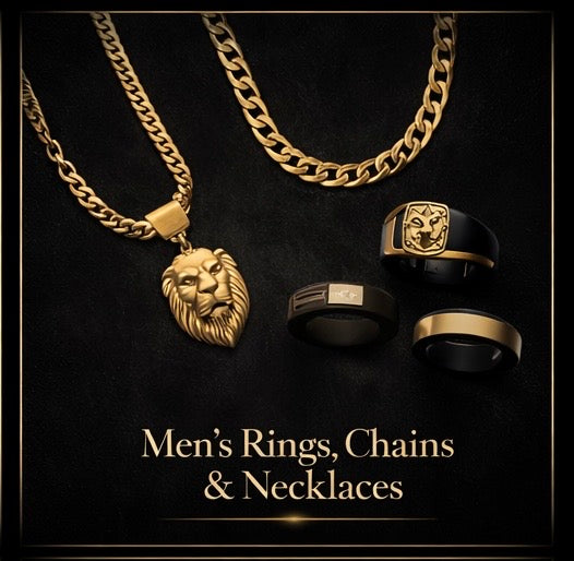Men’s Rings,Chains & Necklaces
