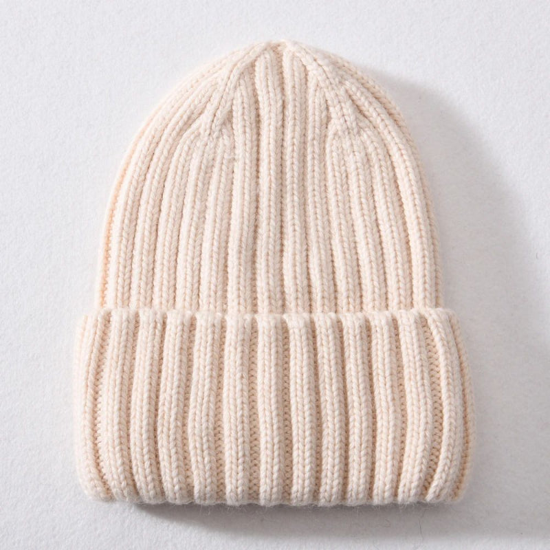 Winter Silk Satin-lined Knit Beanie