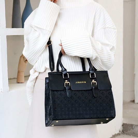 Simple Womens Shoulder Bag With A Diamond-quilted Texture