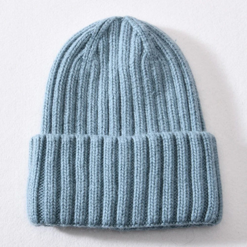 Winter Silk Satin-lined Knit Beanie