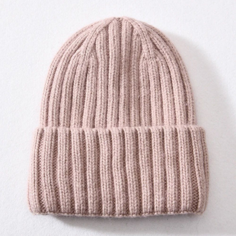 Winter Silk Satin-lined Knit Beanie