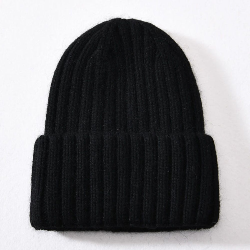 Winter Silk Satin-lined Knit Beanie