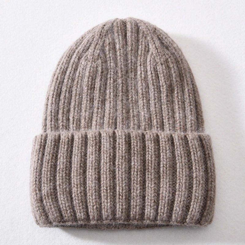 Winter Silk Satin-lined Knit Beanie